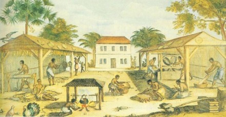Tobacco Slaves, 1670, Virginia